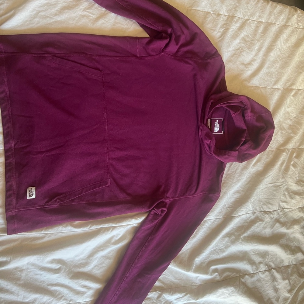 The North Face Purple Sweater Soft Cotton Blend